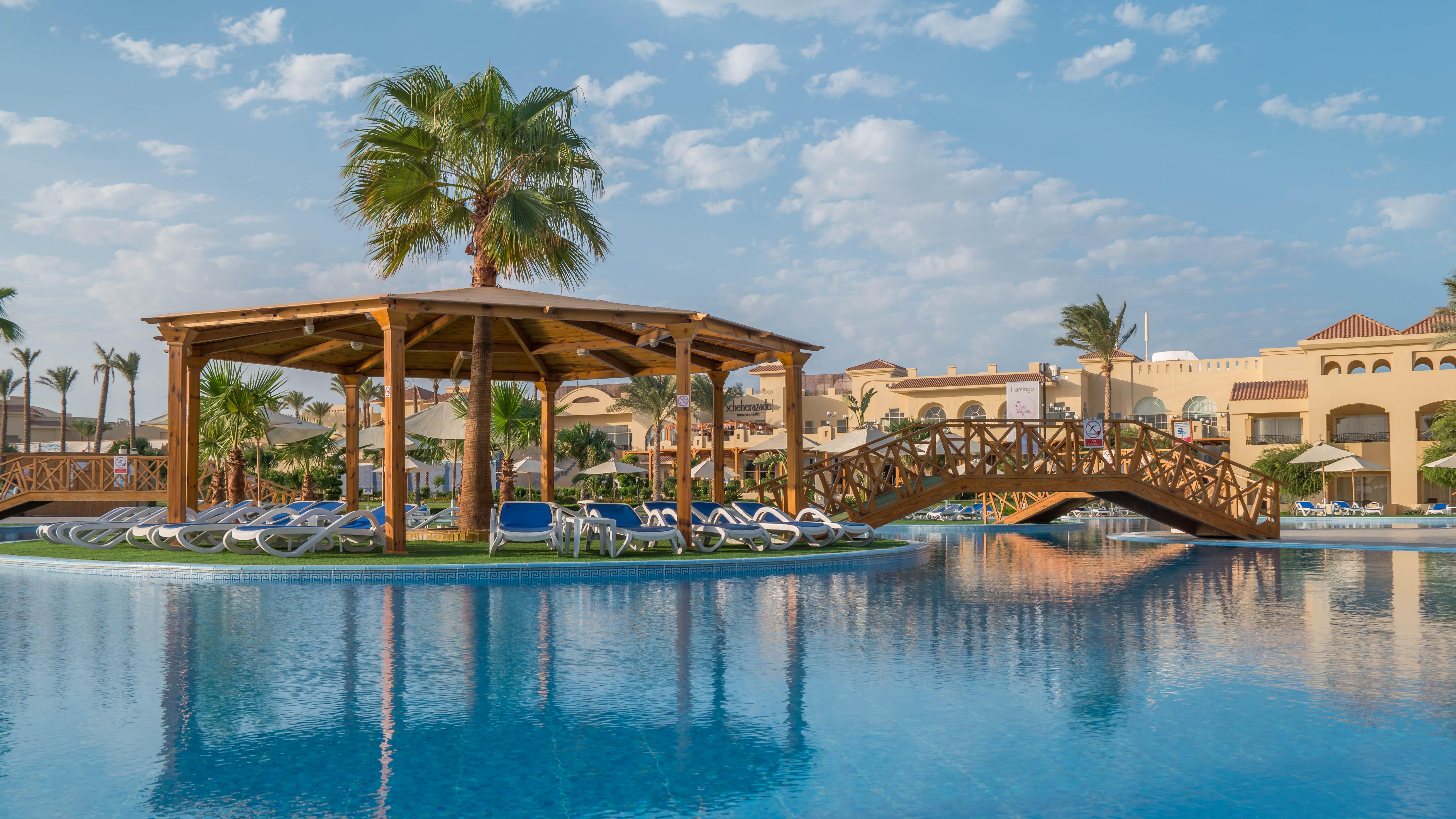 Cleopatra Luxury Beach Resort Makadi Bay - Adults Only フルガダ エクステリア 写真