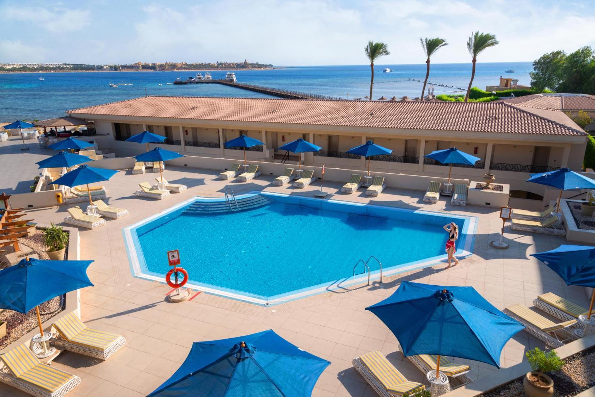 Cleopatra Luxury Beach Resort Makadi Bay - Adults Only フルガダ エクステリア 写真